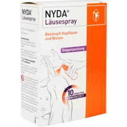 NYDA Lice spray, 2X50 ml