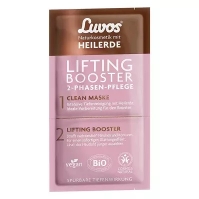 Luvos Healing Clay Lifting Booster & Clean Mask 2 + 7.5ml, 1 P Luvos Healing Clay Lifting Booster & Clean Mask 2 + 7.5ml, 1 P
