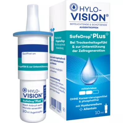 HYLO-VISION SafeDrop Plus eye drops, 10 ml