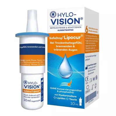 HYLO-VISION SafeDrop Lipocur eye drops, 10 ml HYLO-VISION SafeDrop Lipocur eye drops, 10 ml
