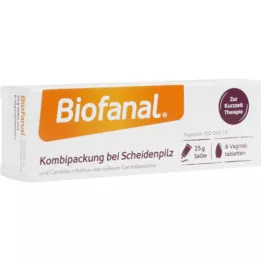 BIOFANAL Combination pack for vaginal mycosis, Vagtab + ointment, 1 P