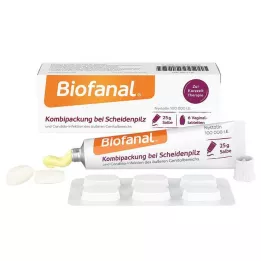 BIOFANAL Combination pack for vaginal mycosis, Vagtab + ointment, 1 P