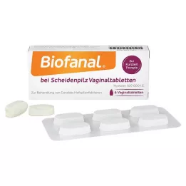 BIOFANAL for vaginal mycosis 100 000 I.U. vaginal tab, 6 pcs