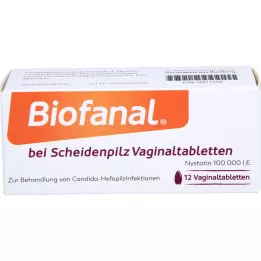 BIOFANAL for vaginal mycosis 100 000 I.U. vaginal tab, 12 pcs