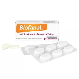 BIOFANAL for vaginal mycosis 100 000 I.U. vaginal tab, 12 pcs