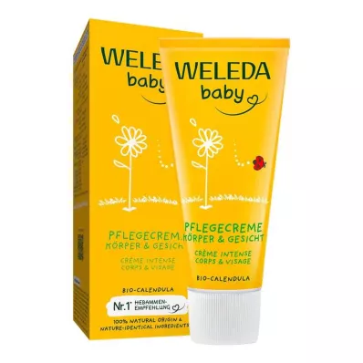 Weleda Calendula Care Cream Body &amp; Face, 75 ml