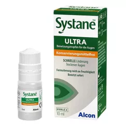 SYSTANE ULTRA Lubricating solution for eye without preservative, 10 ml
