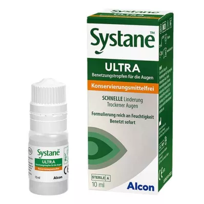 SYSTANE ULTRA Lubricating solution for eye without preservative, 10 ml SYSTANE ULTRA Lubricating solution for eye without preservative, 10 ml