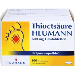 THIOCTSÄURE HEUMANN 600 mg film-coated tablets, 100 pcs