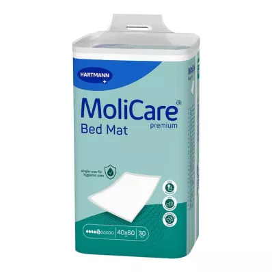 Molicare Premium Bed Mat 5 drops 40x60 cm, 30 pcs Molicare Premium Bed Mat 5 drops 40x60 cm, 30 pcs