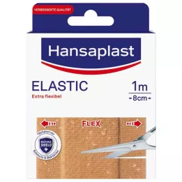 HANSAPLAST Elastic plaster 8 cmx1 m, 1 pc