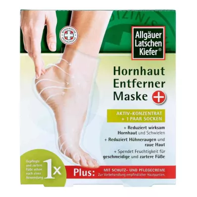 ALLGÄUER LATSCHENK. Callus Remover Mask plus, 1 p