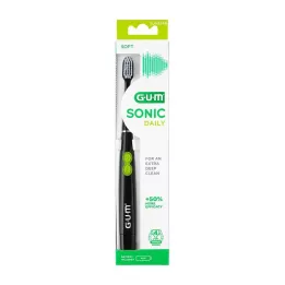 GUM SONIC DAILY Sonic toothbrush black, 1 pc