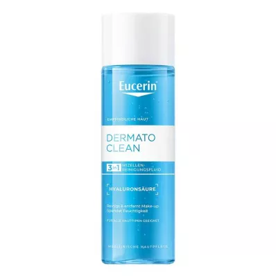 Eucerin Dermatoclean Hyal.Miz.cleaning fluid 3in1, 200 ml Eucerin Dermatoclean Hyal.Miz.cleaning fluid 3in1, 200 ml