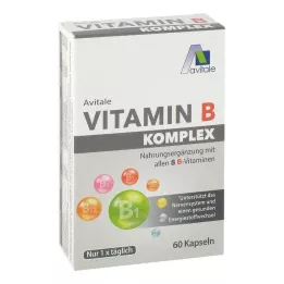 VITAMIN B KOMPLEX capsules, 60 pcs