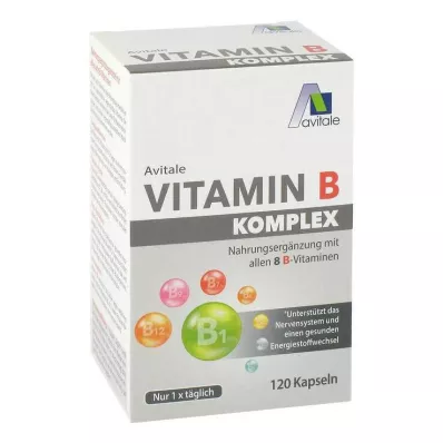 VITAMIN B KOMPLEX capsules, 120 pcs