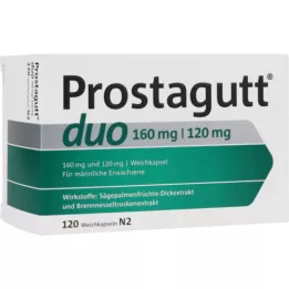 PROSTAGUTT duo 160 mg/120 mg soft capsules 120 pcs