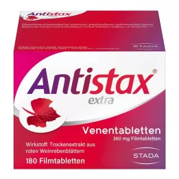 ANTISTAX extra vein tablets, 180 pcs