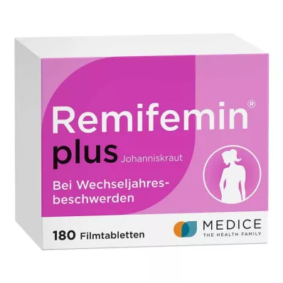 remifemin® PLUS St. Johns wort, 180 pieces remifemin® PLUS St. Johns wort, 180 pieces
