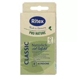 RITEX PRO NATURE CLASSIC Condoms, 8 pcs