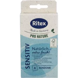 RITEX PRO NATURE SENSITIV Condoms, 8 pcs