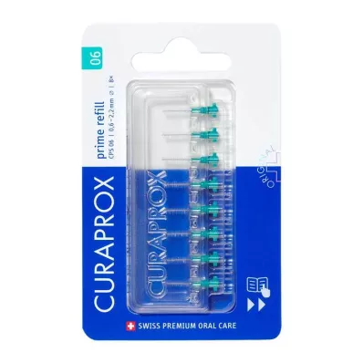 CURAPROX CPS 06 prime interdental brushes refill, 8 pcs CURAPROX CPS 06 prime interdental brushes refill, 8 pcs
