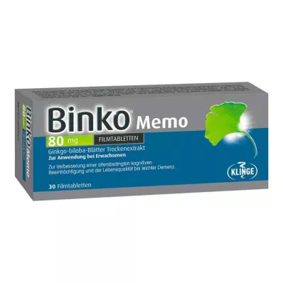 Binko Memo 80 Mg film-coated tablets (30 pieces)
