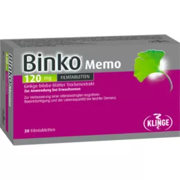 BINKO Memo 120 mg film-coated tablets, 30 pcs