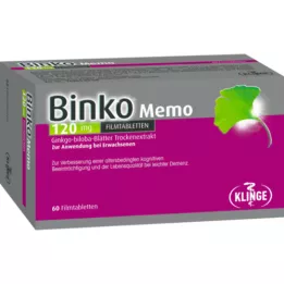BINKO Memo 120 mg film-coated tablets, 60 pcs
