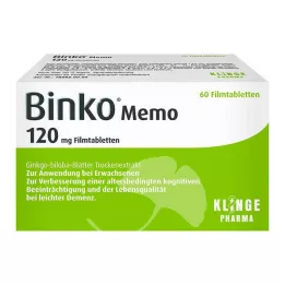 BINKO Memo 120 mg film-coated tablets, 60 pcs