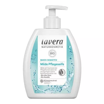 LAVERA basis sensitiv Organic Aloe+Organic Camomile Soap, 250 ml LAVERA basis sensitiv Organic Aloe+Organic Camomile Soap, 250 ml