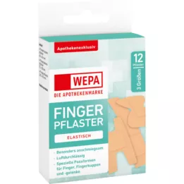 WEPA Finger patches mix 3 sizes, 12 pcs