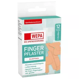 WEPA Finger patches mix 3 sizes, 12 pcs