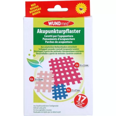 AKUPUNKTUR-PFLASTER 3 sizes, 17 pcs