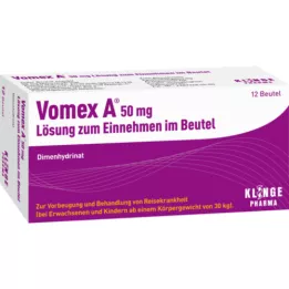 VOMEX A 50 mg oral solution in sachet, 12 pcs