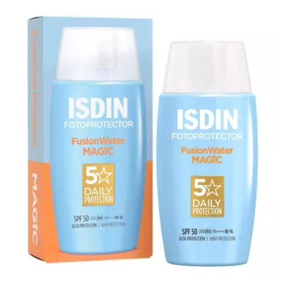 ISDIN Photoprotector Fusion Water Magic Emulsion SPF 50, 50 ml ISDIN Photoprotector Fusion Water Magic Emulsion SPF 50, 50 ml