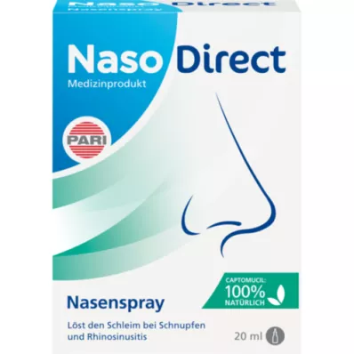 NASODIRECT Nasal spray with Captomucil, 20 ml