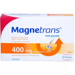 MAGNETRANS 400 mg drinking granules, 20X5.5 g