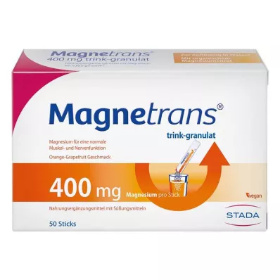 Magnetrans 400 mg drinking granules, 50X5.5 g Magnetrans 400 mg drinking granules, 50X5.5 g