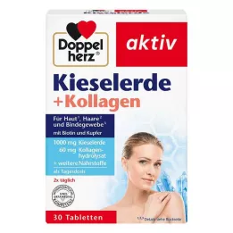 DOPPELHERZ Silica+Collagen Tablets, 30 pcs