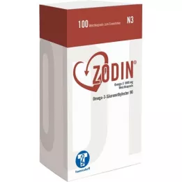 ZODIN Omega-3 1,000 mg soft capsules, 100 pcs