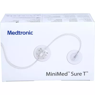 MINIMED Sure-T 6 mm 80 cm infusion set, 10 pcs