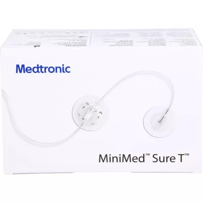 MINIMED Sure-T 8 mm 80 cm infusion set, 10 pcs