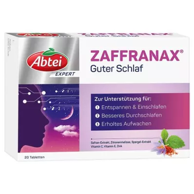 ABTEI EXPERT ZAFFRANAX Good Sleep Tablets, 20 pcs ABTEI EXPERT ZAFFRANAX Good Sleep Tablets, 20 pcs