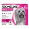 FRONTLINE Tri-Act Drop-on solution for dogs 2-5 kg, 6 pcs