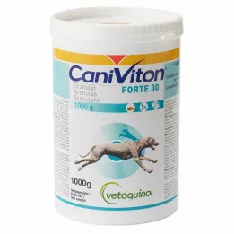CANIVITON Forte 30 Erg.Futterm.Granulat f.Hunde, 1000 g