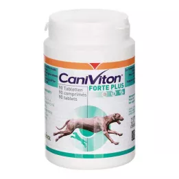 CANIVITON Forte Plus Erg.Futterm.Tbl.f.Dog/Cat, 90 pcs