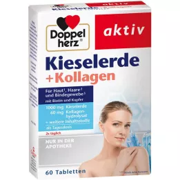 DOPPELHERZ Silica+Collagen Tablets, 60 pcs