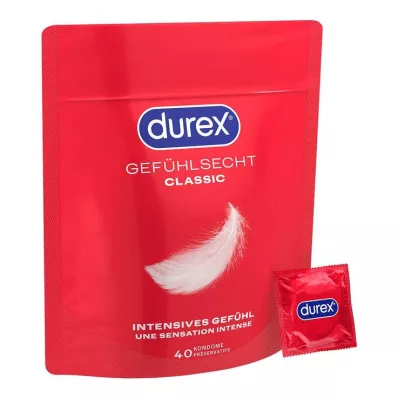 DUREX Sensitive gossamer condoms, 40 pcs