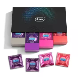 DUREX Fun Explosion Condoms Mix of 4 varieties, 40 pcs